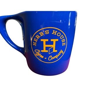 notNeutral Lino Mug Cobalt Blue Herb's House Coffee Melissa's Produce Ceramic